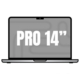 Laptop Apple MW2X3Y/A 14" M4 16 GB RAM 1 TB SSD
