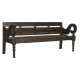 Bank Home ESPRIT Donkerbruin Teakhout 196 x 68 x 82 cm