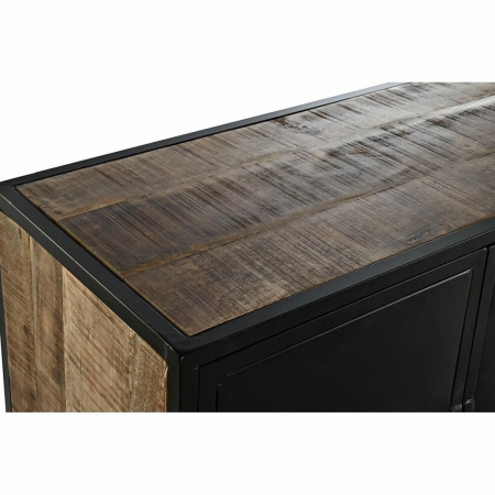 Dientafel DKD Home Decor Bruin Zwart (Refurbished B)