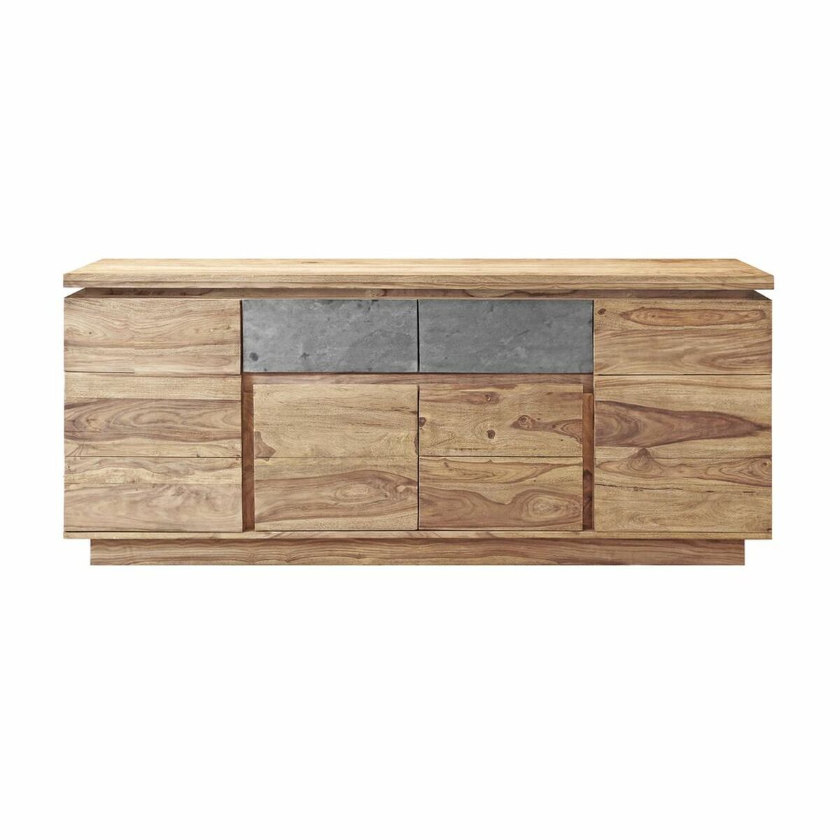 Dientafel DKD Home Decor Natuurlijk Grijs (175 x 45 x 72 cm) - Afbeelding 2