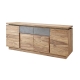 Dientafel DKD Home Decor Natuurlijk Grijs (175 x 45 x 72 cm)