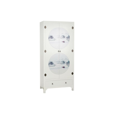 Dientafel DKD Home Decor Wit 85