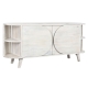 Dientafel DKD Home Decor Wit Mangohout (150 x 40 x 65 cm)
