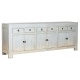 Dientafel Home ESPRIT Elmhout 220 x 45 x 85 cm