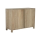 Dientafel Home ESPRIT Natuurlijk Mangohout 100 x 40 x 75 cm