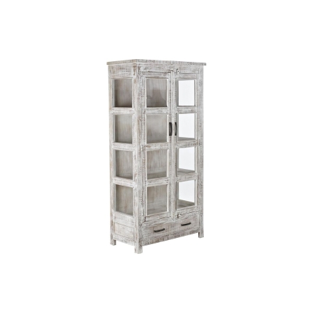 Display Standaard DKD Home Decor 90 x 45 x 180 cm Kristal Mangohout