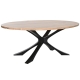 Eettafel DKD Home Decor Metaal Acacia 200 x 110 x 76 cm