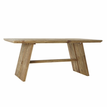 Eettafel DKD Home Decor Natuurlijk Gerecycleerd Hout (180 x 95 x 76 cm)