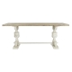 Eettafel DKD Home Decor Wit Natuurlijk Spar 200 x 90 x 78 cm