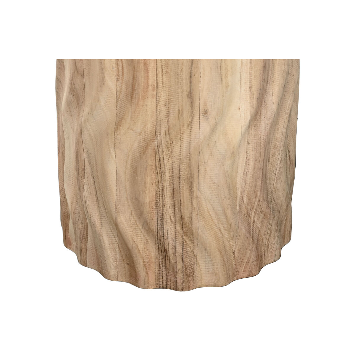 Eettafel Home ESPRIT Metaal Acacia 130 x 130 x 76 cm - Afbeelding 2