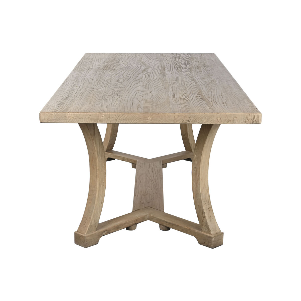 Eettafel Home ESPRIT Natuurlijk Elmhout 240 x 100 x 76 cm - Afbeelding 2