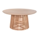 Eettafel Home ESPRIT Natuurlijk Mindi hout 150 x 150 x 75 cm