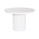 Eettafel Home ESPRIT Wit Metaal Marmer 110 x 110 x 76 cm