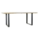 Eettafel Home ESPRIT Zwart Natuurlijk Metaal Mangohout 200 x 100 x 76 cm