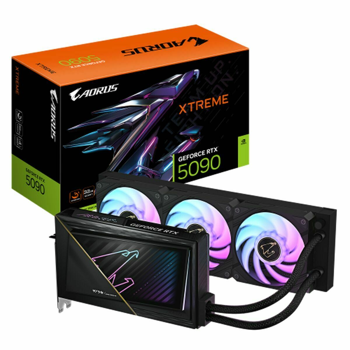 Grafische kaart Gigabyte 9VN5090AW-00-G10 nvidia geforce rtx 5090 GDDR7