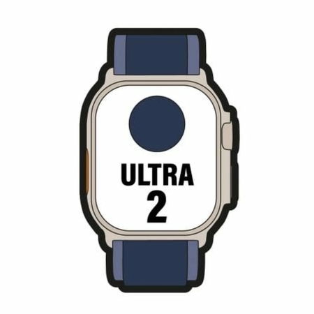 Horloge Heren Apple MX4H3TY/A Titanium 49 mm
