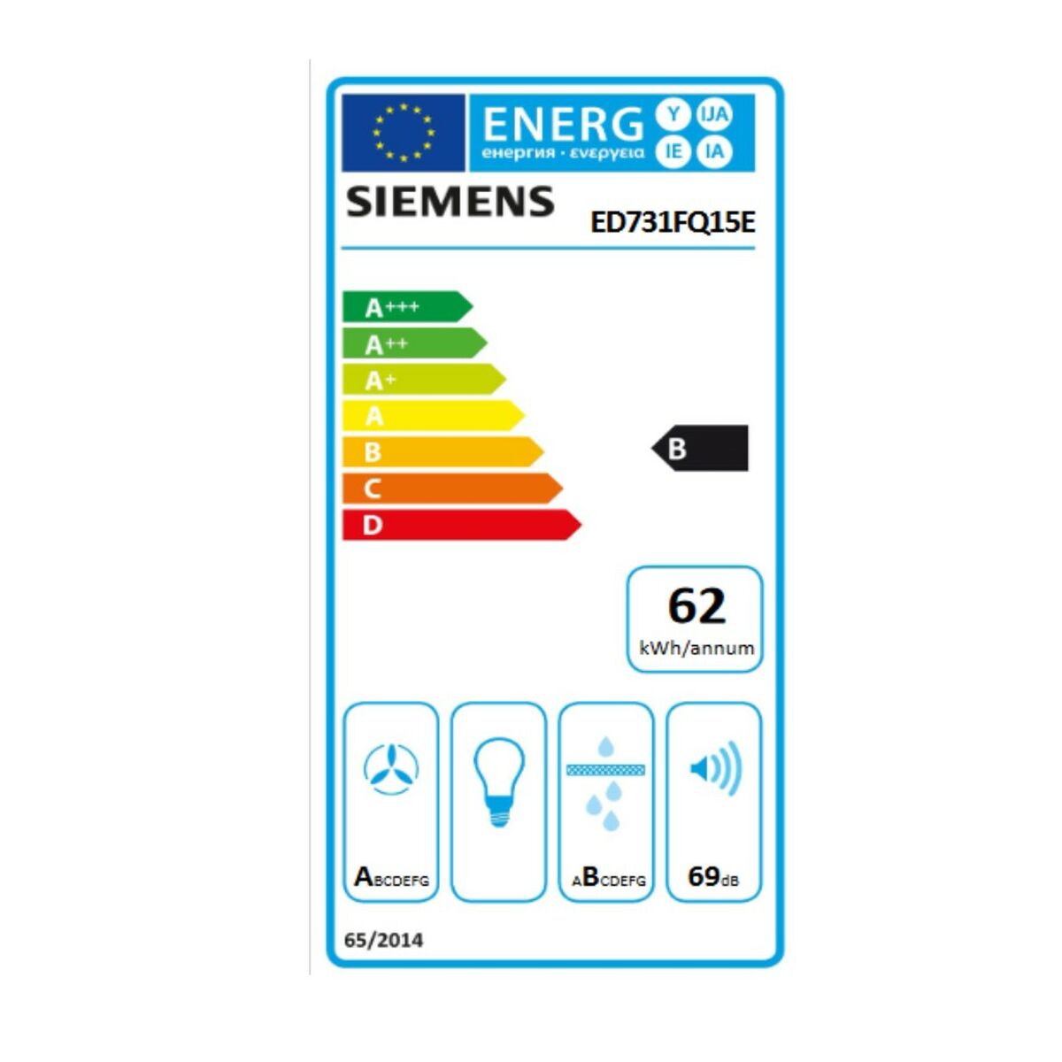 Inductiekookplaat Siemens AG ED731FQ15E 70 cm 7400 W - Afbeelding 2
