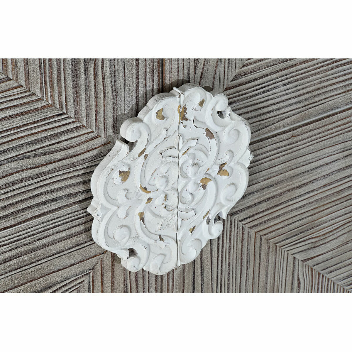 Kast DKD Home Decor MB-179372 Donkerbruin Lichtbruin Spar Hout MDF 86 x 41 x 181 cm - Afbeelding 2