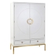 Kast DKD Home Decor Wit Gouden Metaal Populier 120 x 50 x 175 cm