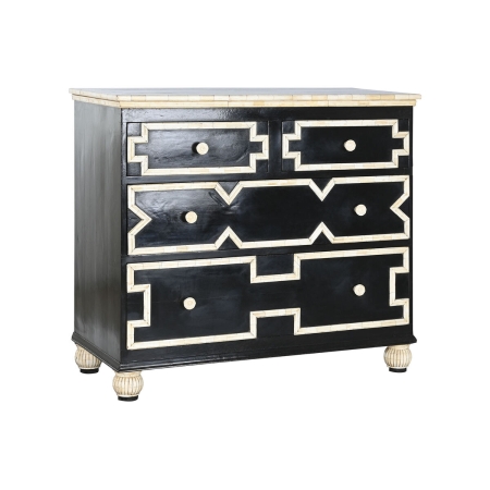 Ladenkast Home ESPRIT Zwart 111 x 51 x 99 cm