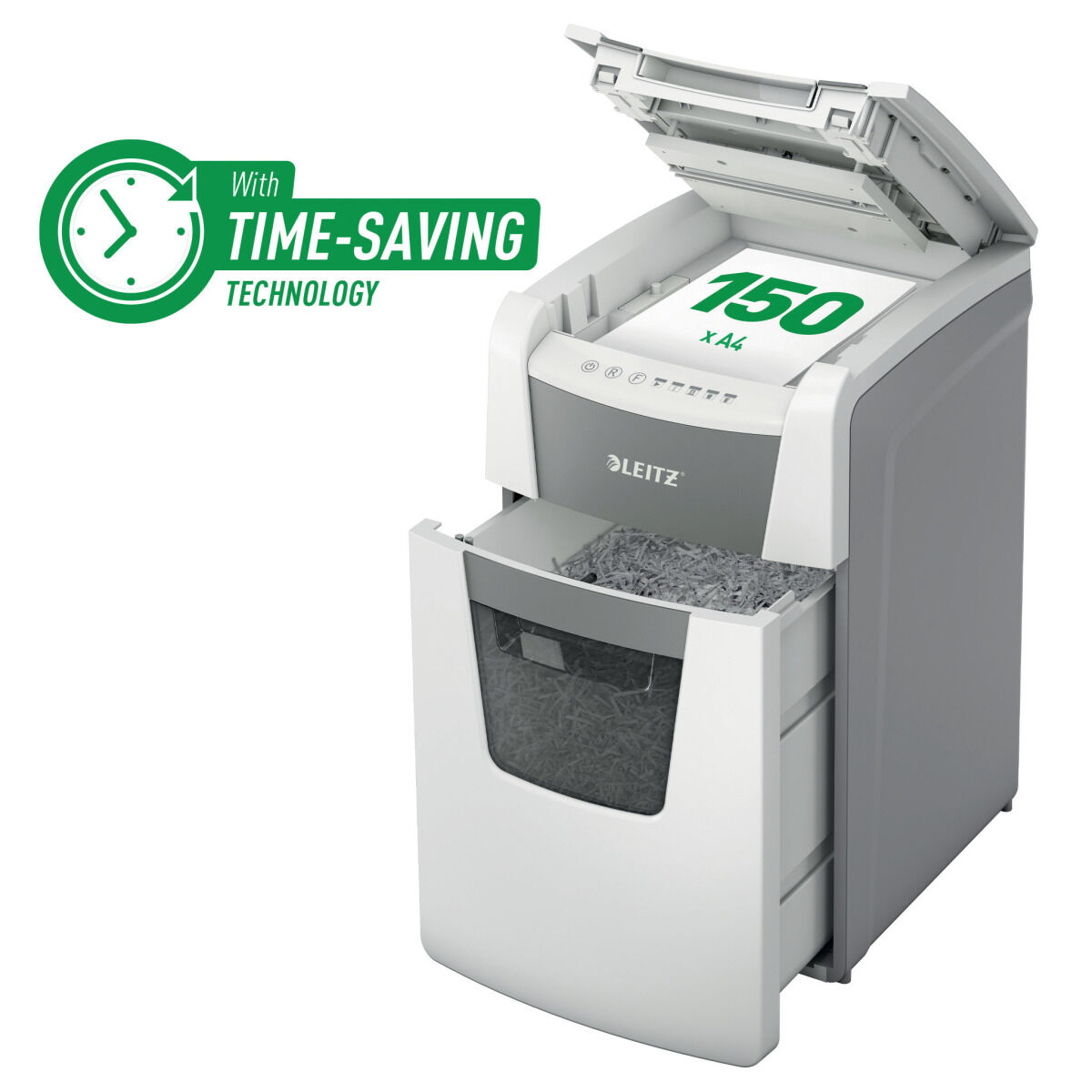 Papierversnipperaar Leitz IQ 150 Autofeed P4 - Afbeelding 2