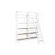 Planken Home ESPRIT Wit Natuurlijk Metaal Mangohout 180 x 35 x 220 cm