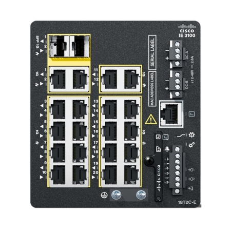 Schakelaar CISCO IE-3100-18T2C-E