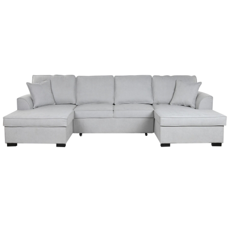 Slaapbank Home ESPRIT Grijs Modern 298 x 154 x 92 cm