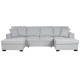 Slaapbank Home ESPRIT Grijs Modern 298 x 154 x 92 cm