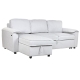 Slaapbank Home ESPRIT Lichtgrijs Modern 220 x 153 x 88 cm