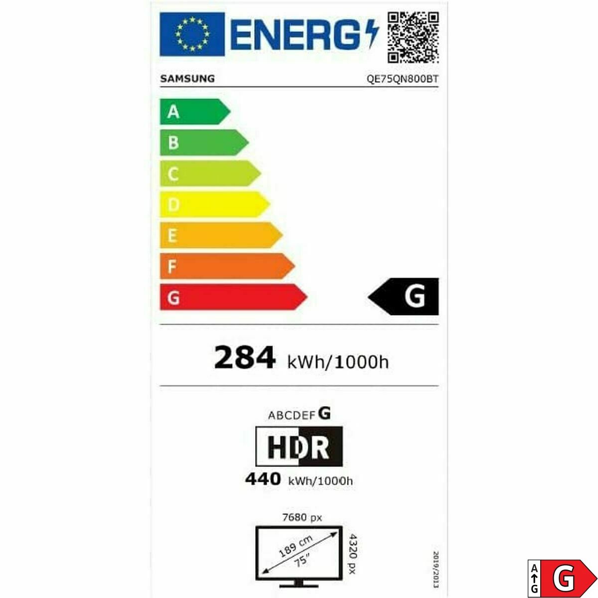 Smart TV Samsung 75QN800B 75" QLED 4K Ultra HD 8K Ultra HD - Afbeelding 2