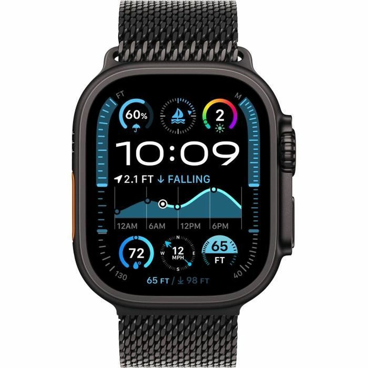Smartwatch Apple Apple Watch Ultra 2 Zwart 49 mm Ø 49 mm - Afbeelding 2