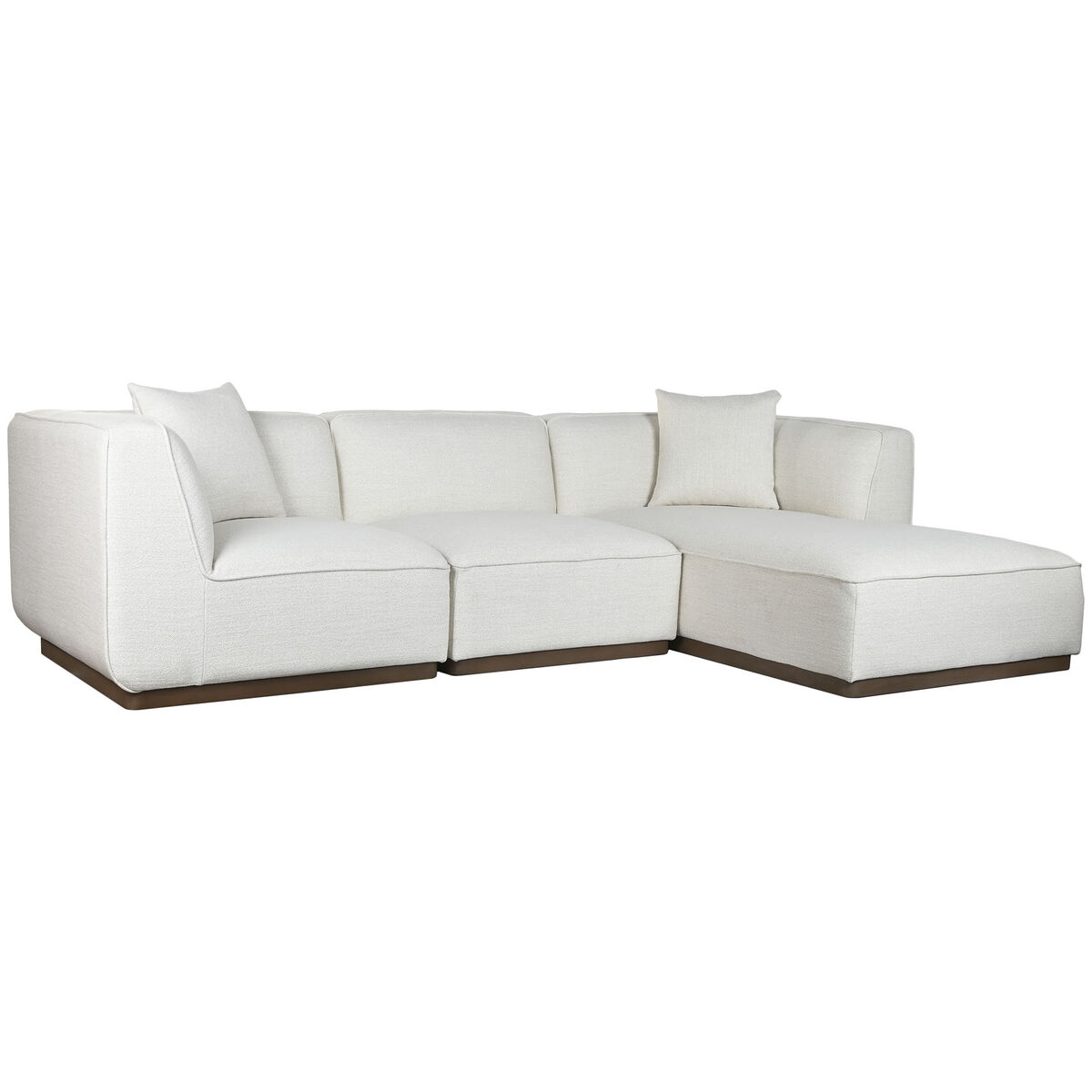 Sofa Home ESPRIT Crème Scandi 279 x 171 x 72 cm - Afbeelding 2