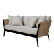 Tuinbank Niva Zwart Aluminium 171 x 81 x 72