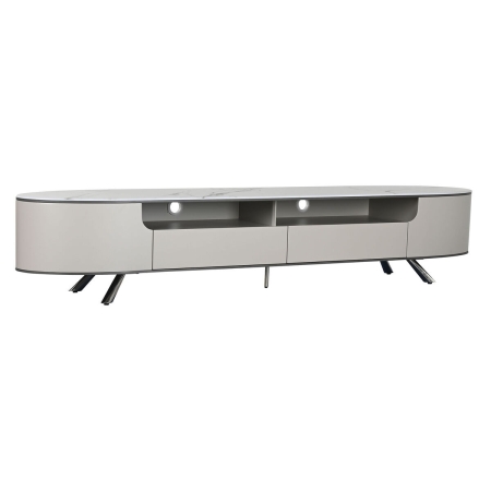Tv-meubel Home ESPRIT Wit Beige 220 x 42 x 41